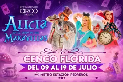 Alicia en el Circo de las Maravillas con El Extraordinario Circo - Circo