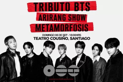 Tributo BTS Arirang Show, Metamorfosis - Teatro Cousiño | 6 de Septiembre - Musica
